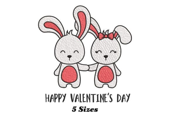 Bunny Couple Embroidery Review