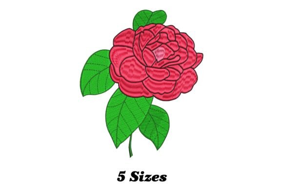 Camellia Flower Embroidery Design Review