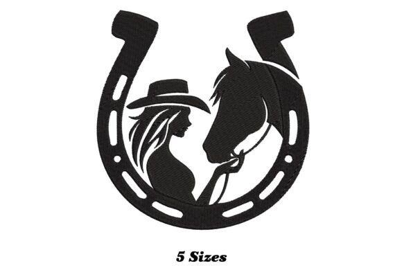 Cowgirl Horse and Horseshoe Embroidery Review