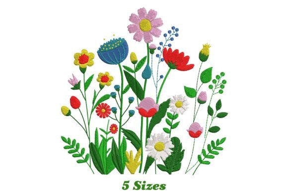 Enchanting Wildflower Bouquet Embroidery Review