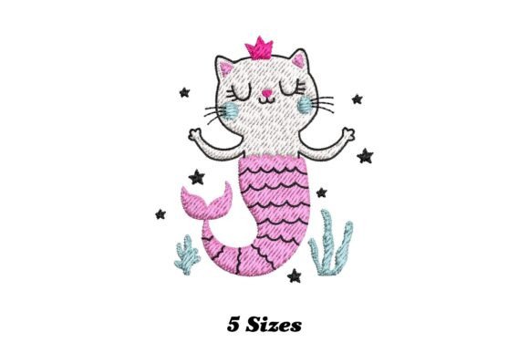 Funny Mermaid Cat Design Review