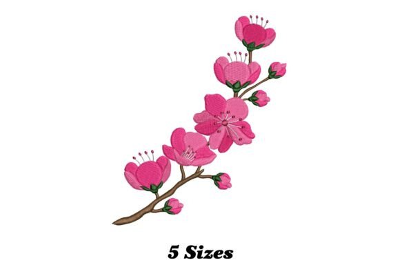 Review: Lovely Cherry Blossom Embroidery Design
