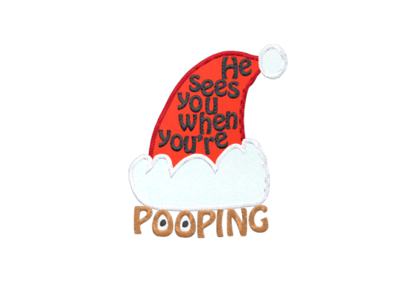 Santa Sees You Pooping: A Designer's Review for Small Business Merch